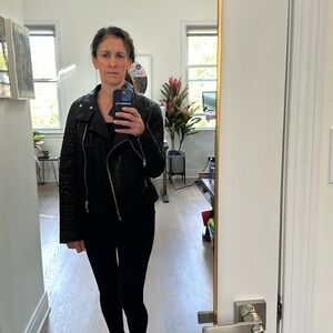 Mackage leather Moto jacket